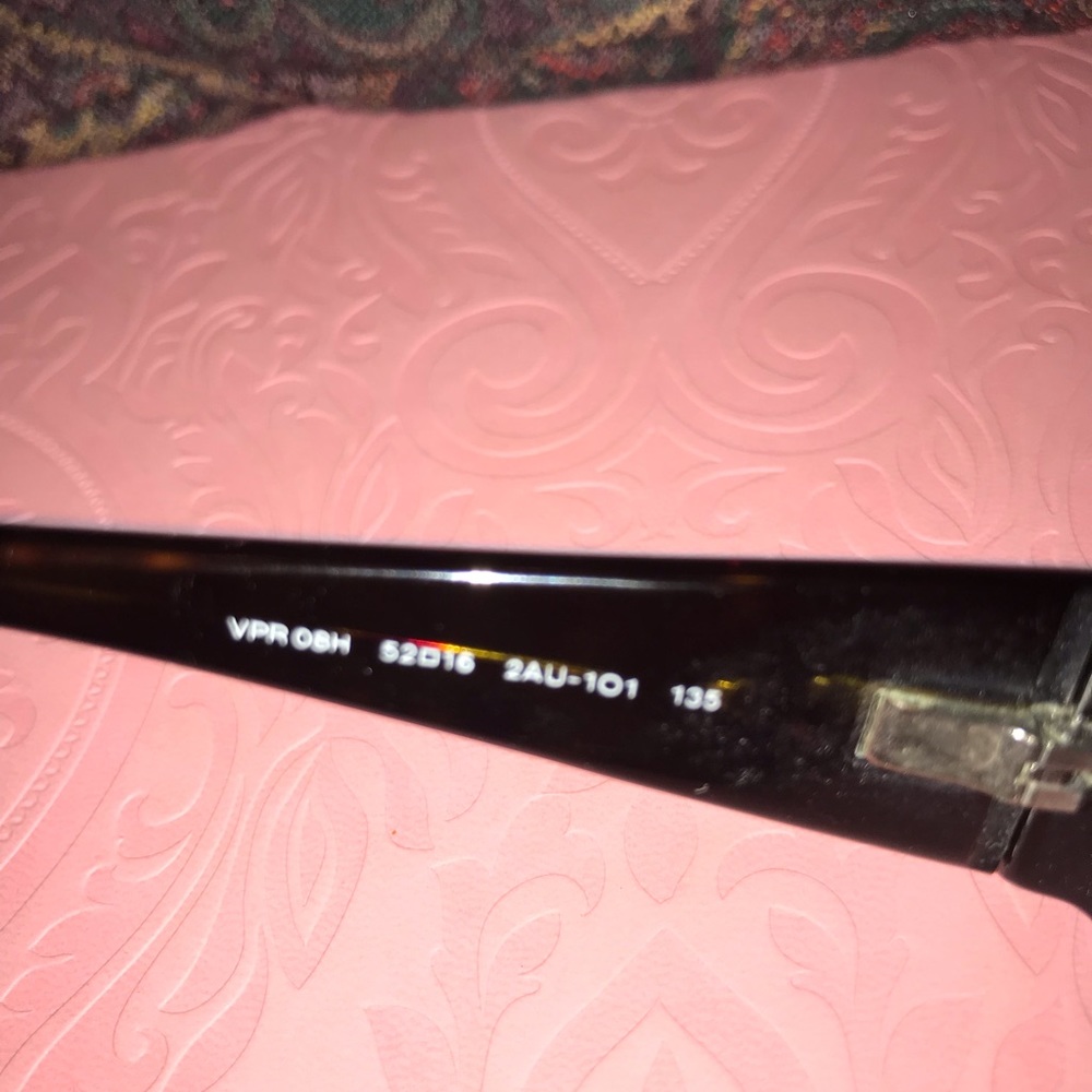Prada eyeglasses with orange flower - Picture 6 of 8